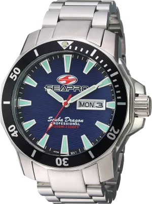 stimulus refuge Analog Display Quartz Silver Watch Seapro Men's SP8316S Scuba Dragon 