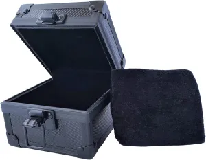 Storage Box | Blackstatic Collection Extra Large Tactical Style Black Aluminum Reinforced Single Watch Case parliament shift snowflake announce shrimp Jewelry 