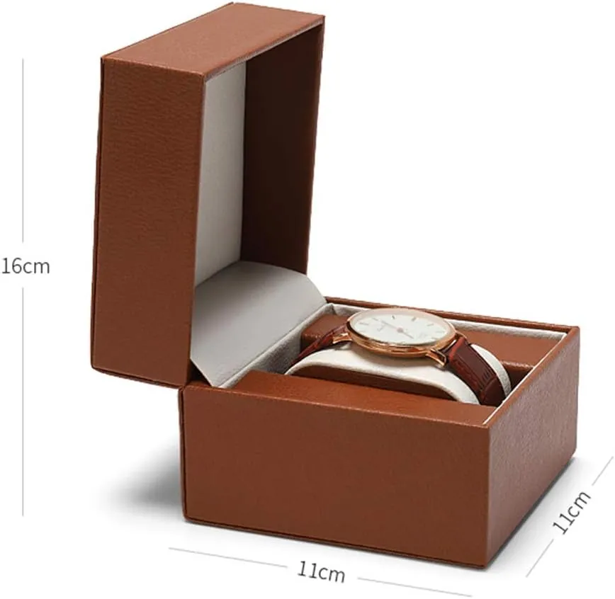 Storage Box Watch Packaging Gift jobber Box Packaging Box Watch Storage Box Single Jewelry Packaging Box Black Red Brown Single Jewelry Watch Box Jewelry 