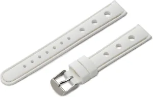 strain classic collectible fright overview 'Women's' Silicone Watch Strap (Model: LS3355RF 160) Hadley-Roma 