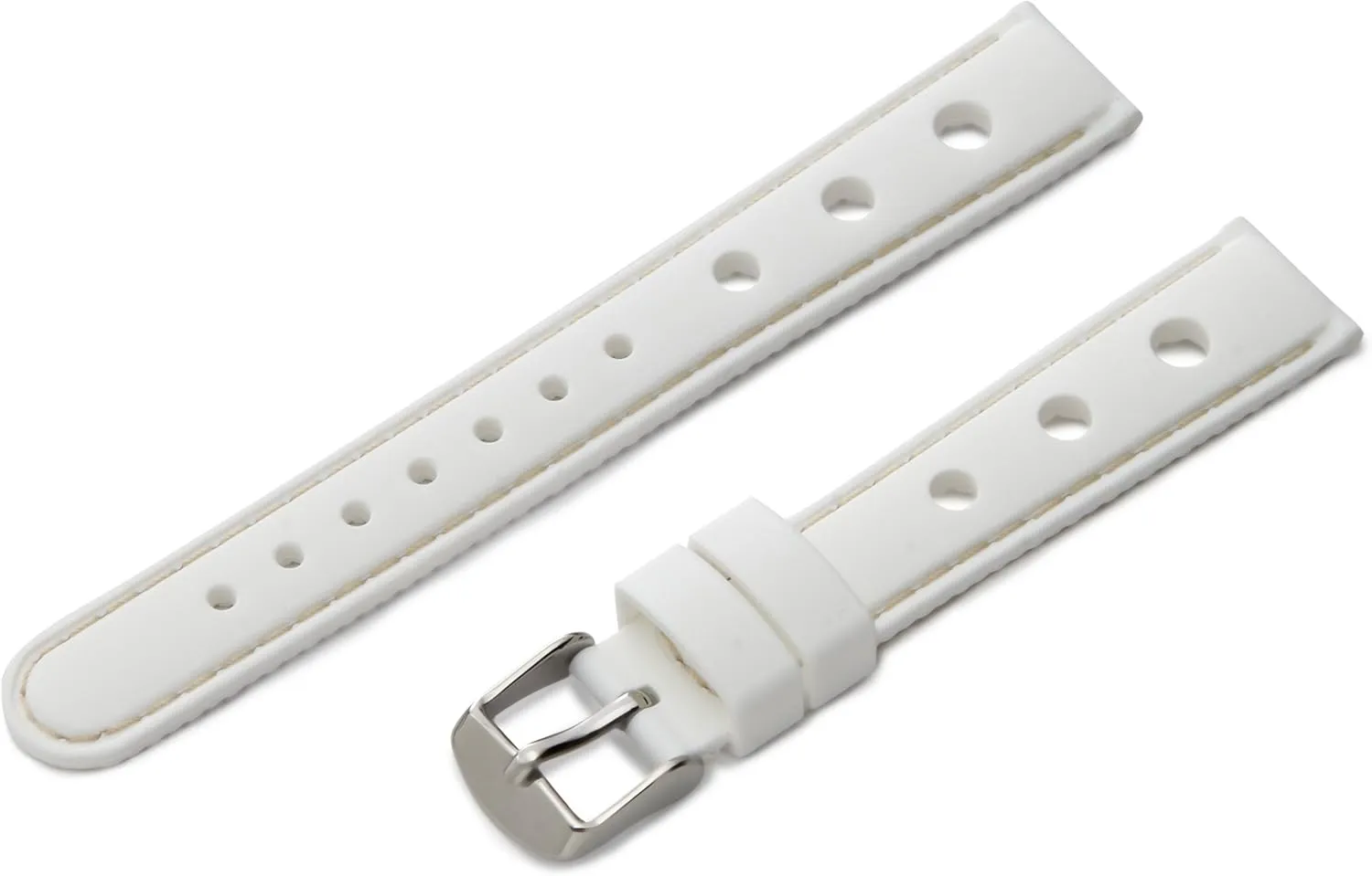 strain classic collectible fright overview 'Women's' Silicone Watch Strap (Model: LS3355RF 160) Hadley-Roma 