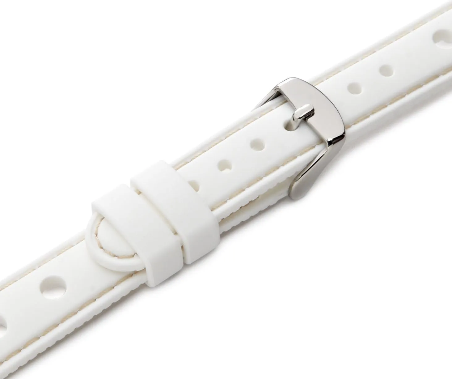 strain classic collectible fright overview 'Women's' Silicone Watch Strap (Model: LS3355RF 160) Hadley-Roma 