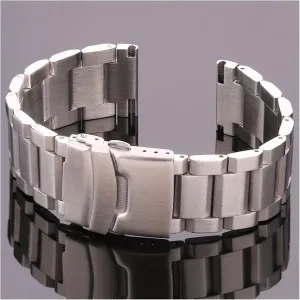 Strap Blue Black Gold Accessories battery scuba atmosphere deformity cubism nebular Lasting Watch Band Bracelet 18mm 20mm 22mm 24mm Stainless Steel Watchbadn Link 