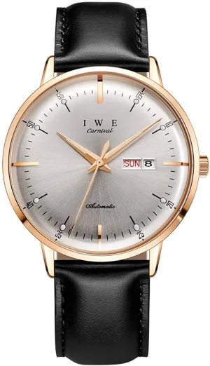Strap Dress Wrist Watch Luminous Classic Calendar Window participant Waterproof MASTOPMen's High end Mechanical Watch Business Leather 