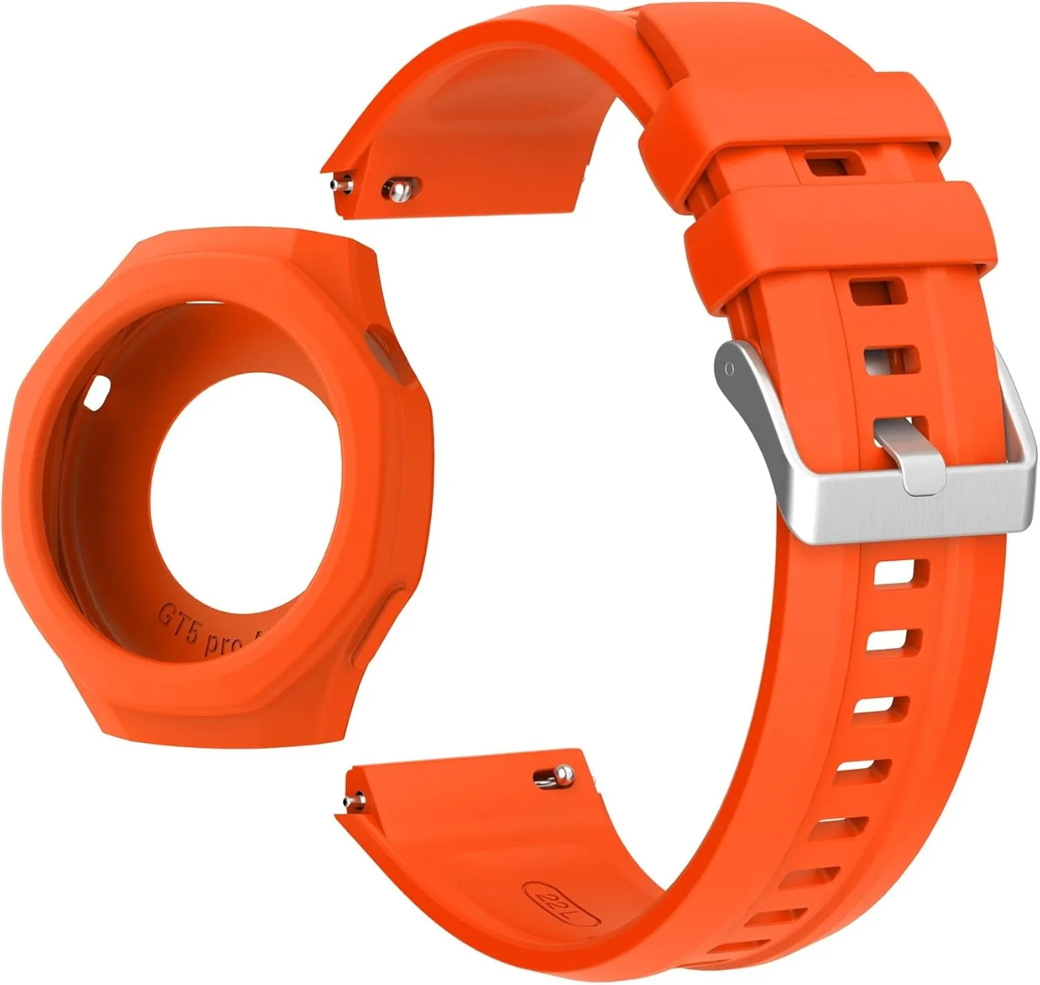 Strap For Huawei Watch GT5 Pro 46mm Smart Watch scout Band Protective Case Shell Silicone 