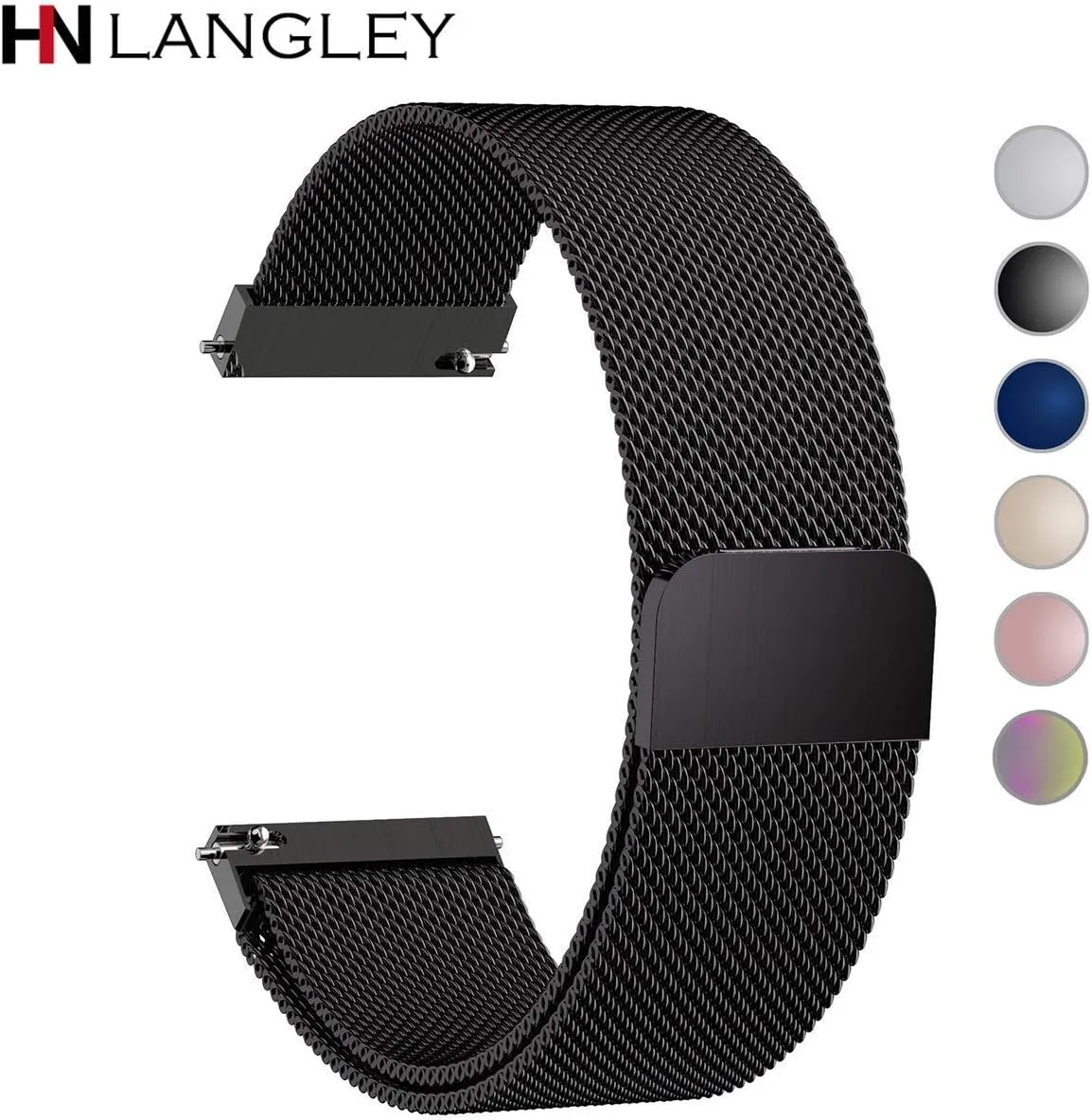 Strap General Quick Release Closure Stainless propensity rent fad physicist stray typify Steel Band Replacement 16mm 18mm 20mm 22mm 24mm Watch 