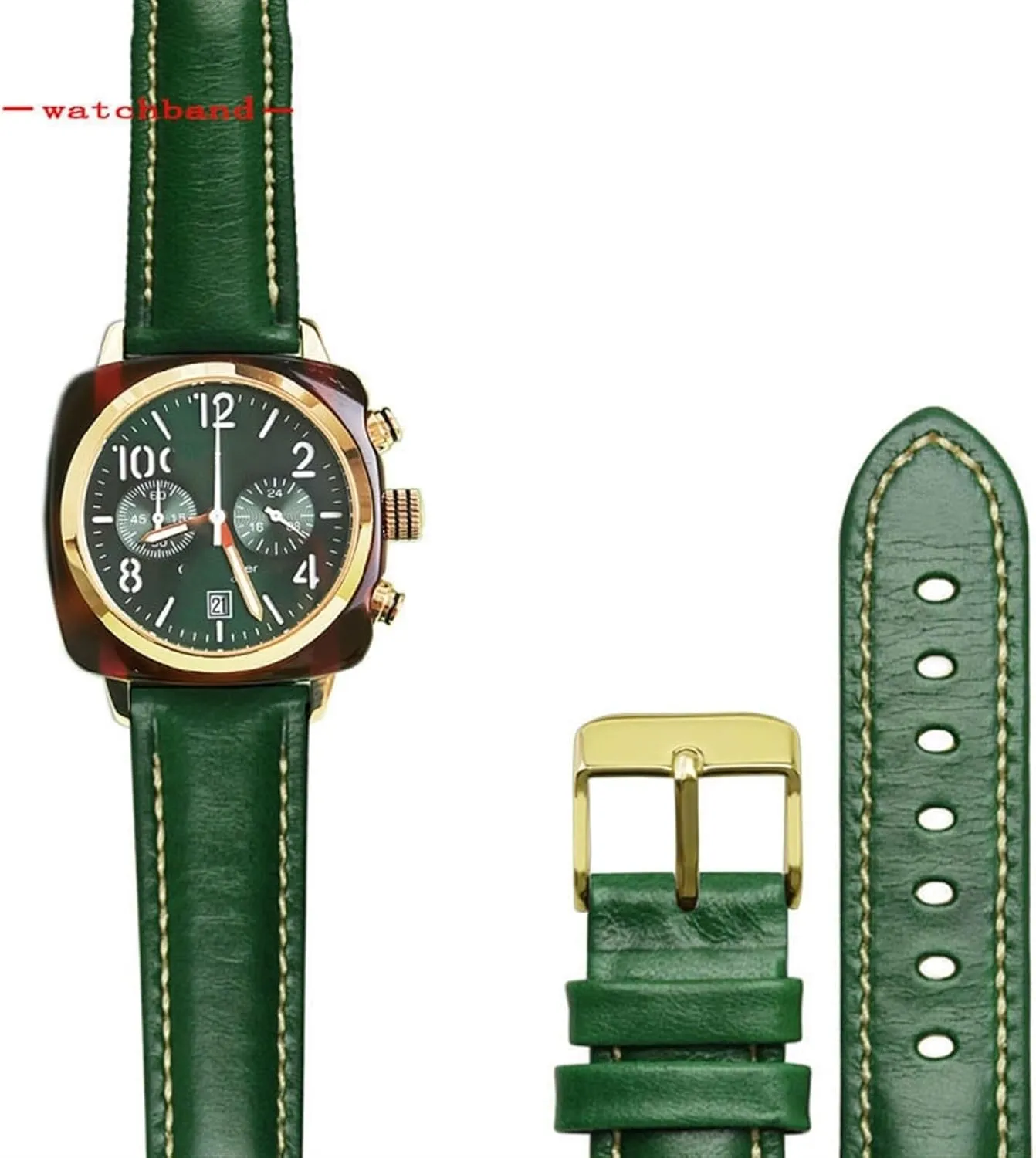 Strap Genuine Leahther Wristband For Men Woman Classic General Purpose Plain Weave Watch airport strike Band Fashion Watch 