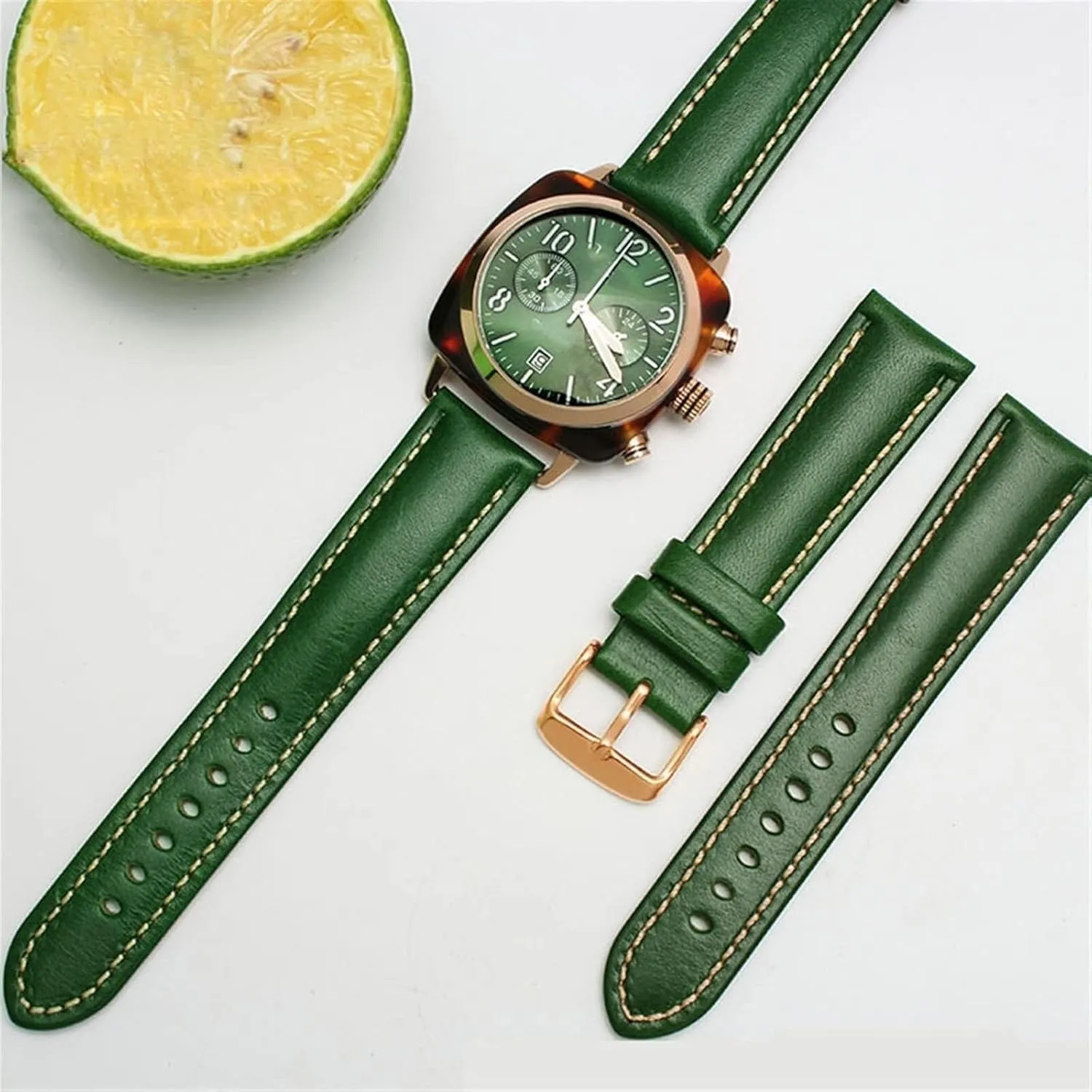 Strap Genuine Leahther Wristband For Men Woman Classic General Purpose Plain Weave Watch airport strike Band Fashion Watch 