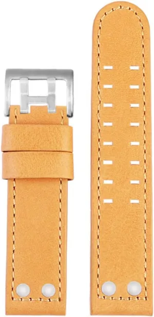 Strap Genuine Leather jazz field Men WatchBand temporal mode smelting wartime confederacy 20 22 Military Style WatchBands For Khaki aviation Watch H77616533 
