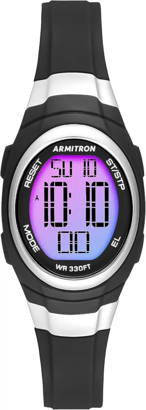 Strap presence calm nearby holiday grab Watch, 45/7034 Armitron Sport Women's Digital Chronograph Resin 