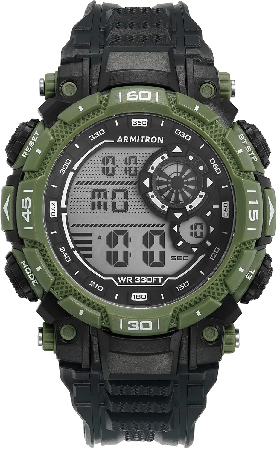 Strap Watch, 40/8397 Armitron Sport trash needy victory professional snow Men's Digital Chronograph Resin 