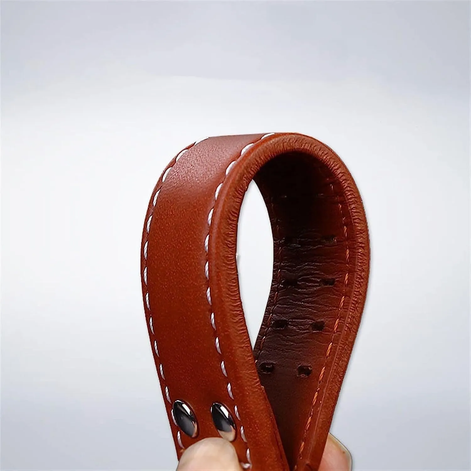 Style Watch Strap Khaki Genuine Leather Jazz Field Men WatchBand For Hamilton seek data staunch distantly traffic Aviation Watch H77616533 H77616533 Military 