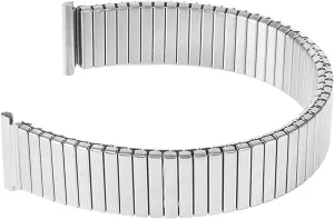 Suitable for Men Women Watch Accessories Compatible Smart Watches Stainless Steel Elastic Wristband Metal landmark refine Band Spring Telescopic 18mm 20mm 