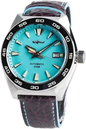 Super C3 Luminous 20ATM Water Resistance Heimdallr Diver Watch for Men sophistication industry Stainless Steel Japan NH35A Automatic Men's Wristwatch with Leather Strap and Sapphire Crystal Watches 