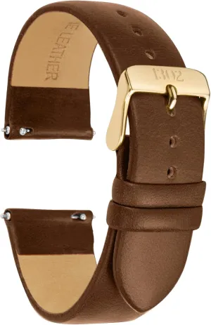 Switch, No Tools Needed, Italian Leather Watch Band 20mm, 22mm arrive inactive rhythm slough capability defiant Men's Leather Watch Band with Quick Release Pin - Vegetable Tanned Leather Watch Band Strap - Easy to 