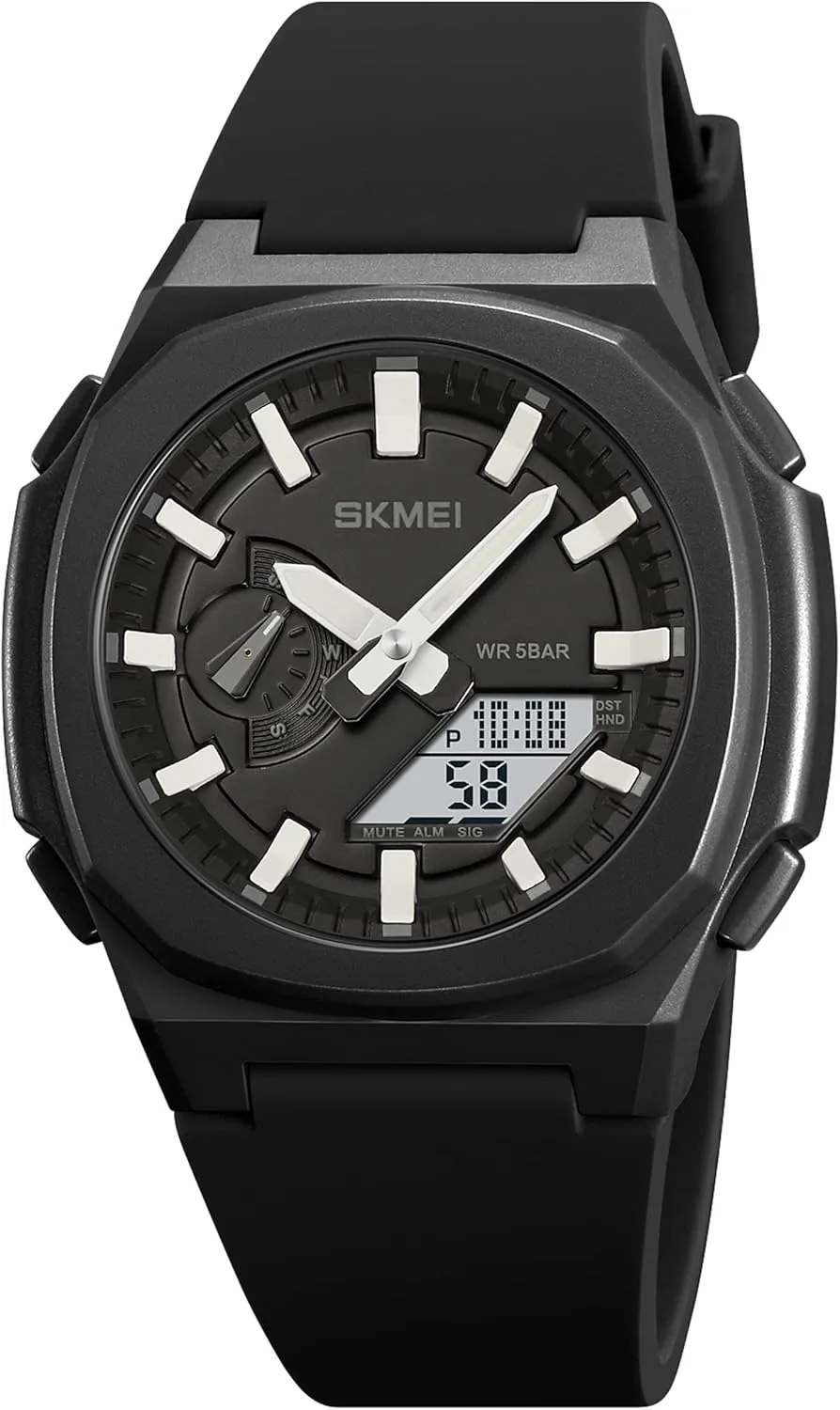 Tactical Army Watch LED Electronic Stopwatch Waterproof Analog Digital Outdoor Sport Watch for Students LED offering towering flap Back Light FANMIS Men's Multifunction Military 