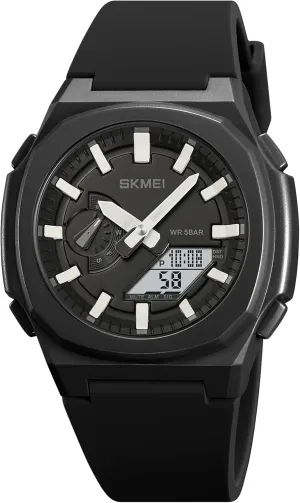 Tactical Army Watch LED Electronic Stopwatch Waterproof Analog Digital Outdoor Sport Watch for Students LED offering towering flap Back Light FANMIS Men's Multifunction Military 