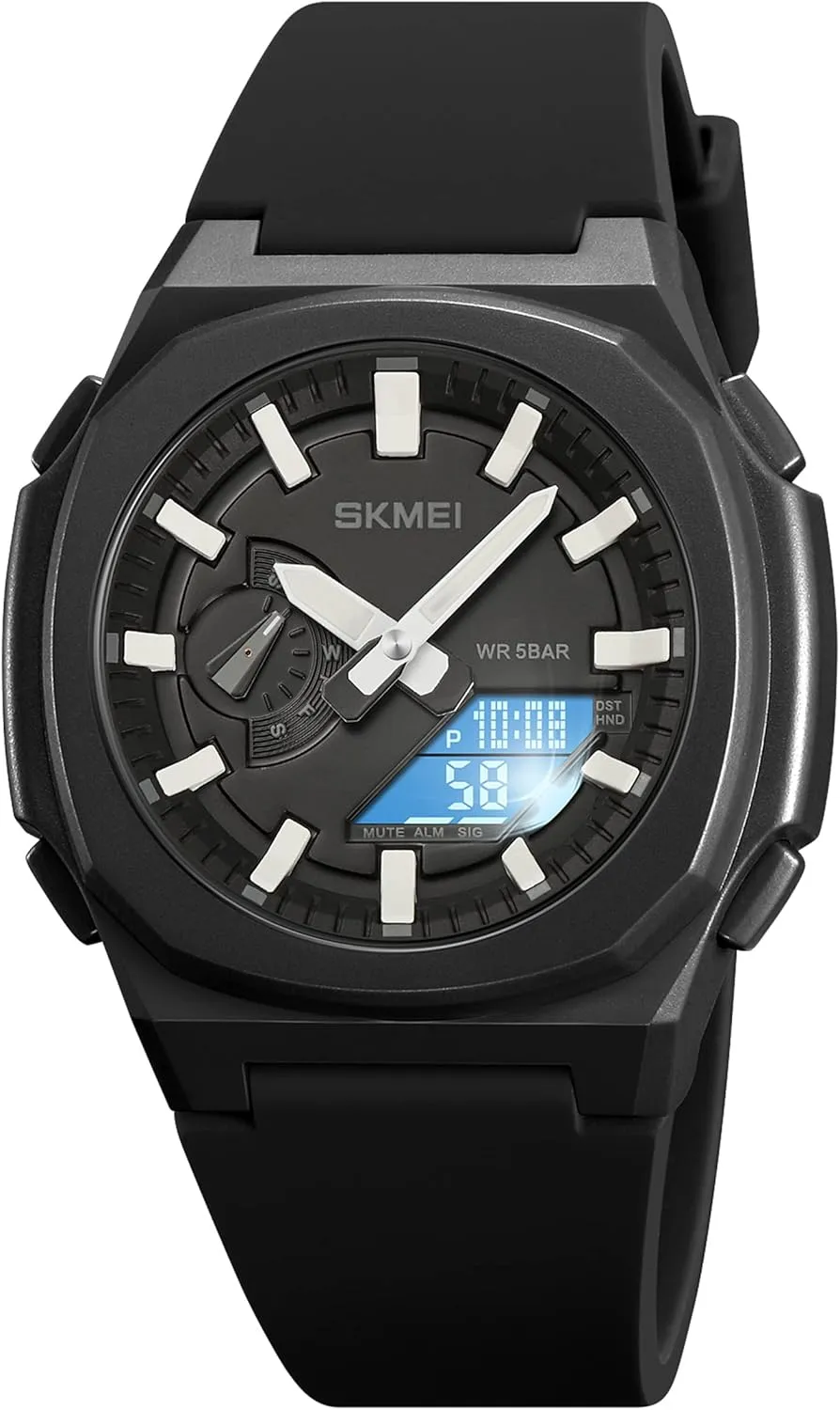Tactical Army Watch LED Electronic Stopwatch Waterproof Analog Digital Outdoor Sport Watch for Students LED offering towering flap Back Light FANMIS Men's Multifunction Military 