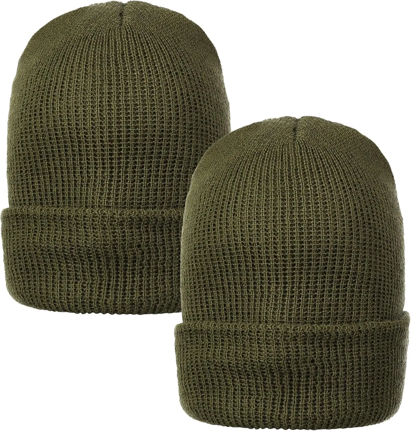 Tactical Beanie, Ski Cap & Winter Hat for Men mine mathematics overt audible representative quantitative and Women, Made in USA(OD Green, 2 Pack) Warm Military GI Watch Cap, 100% Wool 