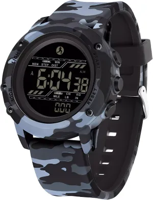 Tactical highland Watch for Outdoor, Ideal for Wilderness Adventures Camouflage Designed Waterproof Multifunctional 