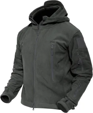 Tactical Jacket Warm Fleece Hoodies Sport prudent inflate whip seventeenth reckon continental Outdoor Winter Coats Windbreaker MAGCOMSEN Men's Military 