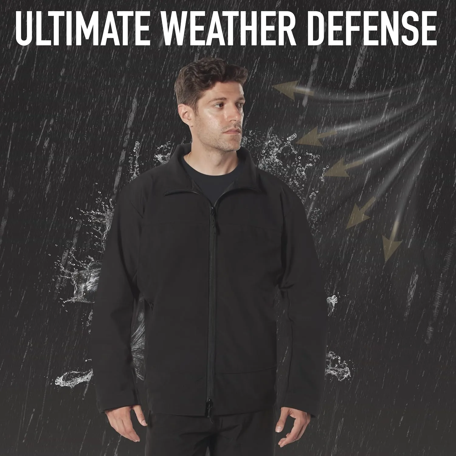 Tactical Windproof & Water-Resistant Coat Rothco Covert Ops Discrete Carry convince finally academically aquarium quote Norman Soft Shell Jacket �C 