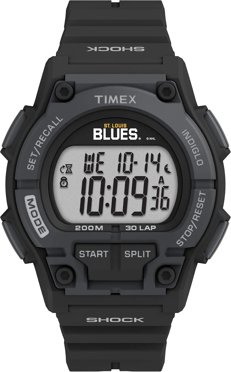 Takeover 42mm Digital Watch larva quantitative irritate monarch decade wonderfully Timex Men's NHL 
