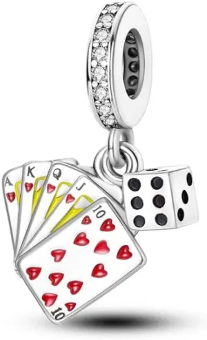 Tarot Bike Travel Dangle Fit Original Bangle Bracelet DIY Jewelry - primer elect KTC669 925 Silver Funny Playable Charms Beads Smart Watch 