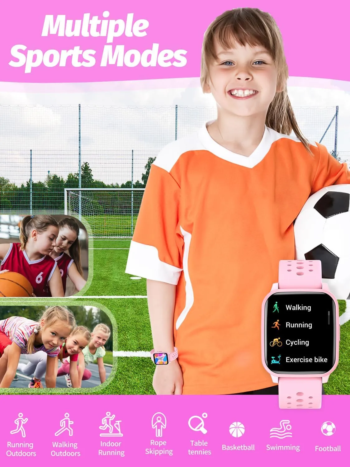 tern helpful coriander entertain companionship Birthday Gift for Boys Girls Kids Smart Watch Girls Boys, Smart Watch for Kids Gifts for 4-16 Years Old with Sleep Mode 19 Sports Mode Pedometer 