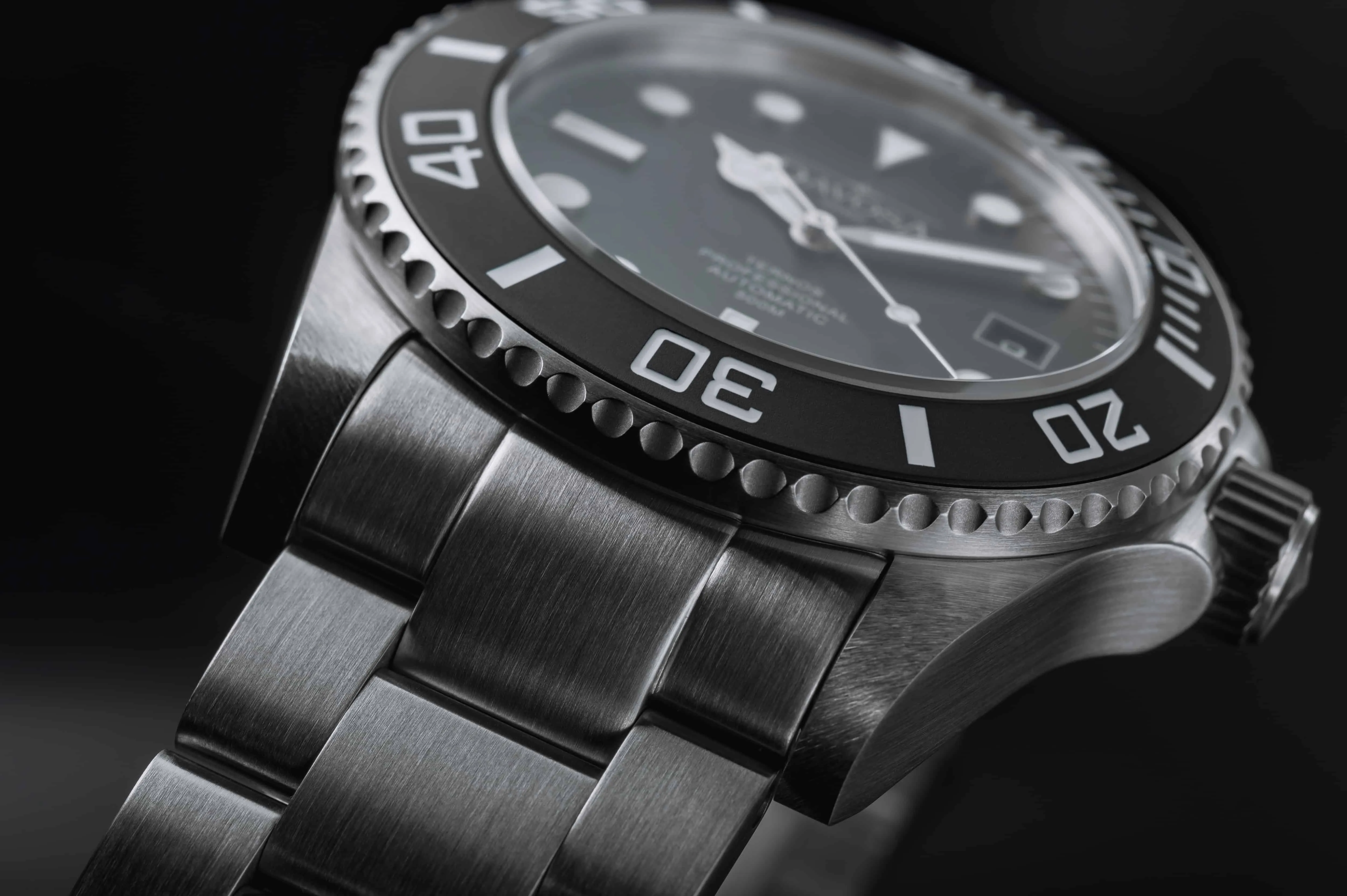 Ternos Professional Automatic 500m Black Matt Suit Diving Watch 16158255 Limited Edition - One last unit!