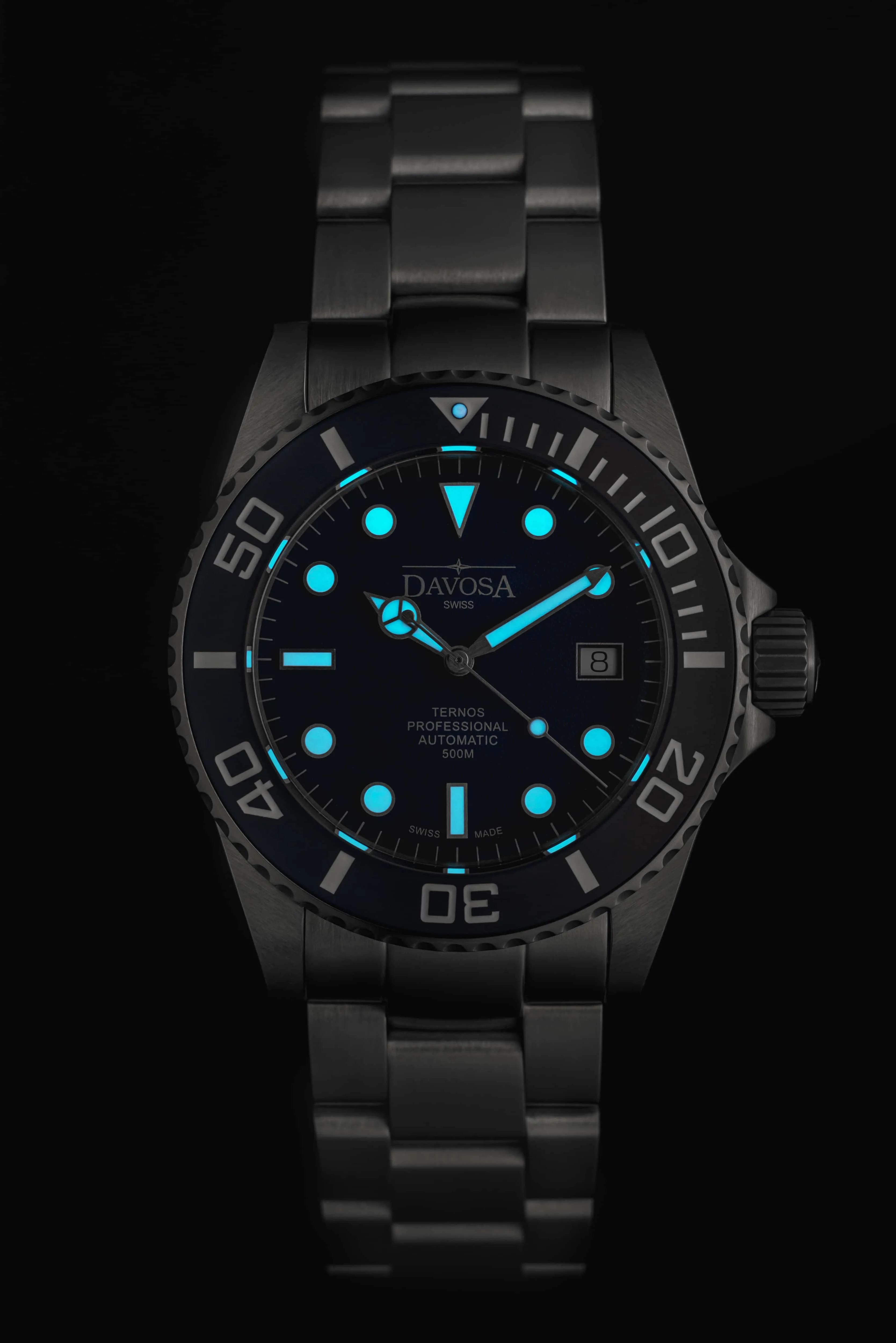 Ternos Professional Automatic 500m Black Matt Suit Diving Watch 16158255 Limited Edition - One last unit!