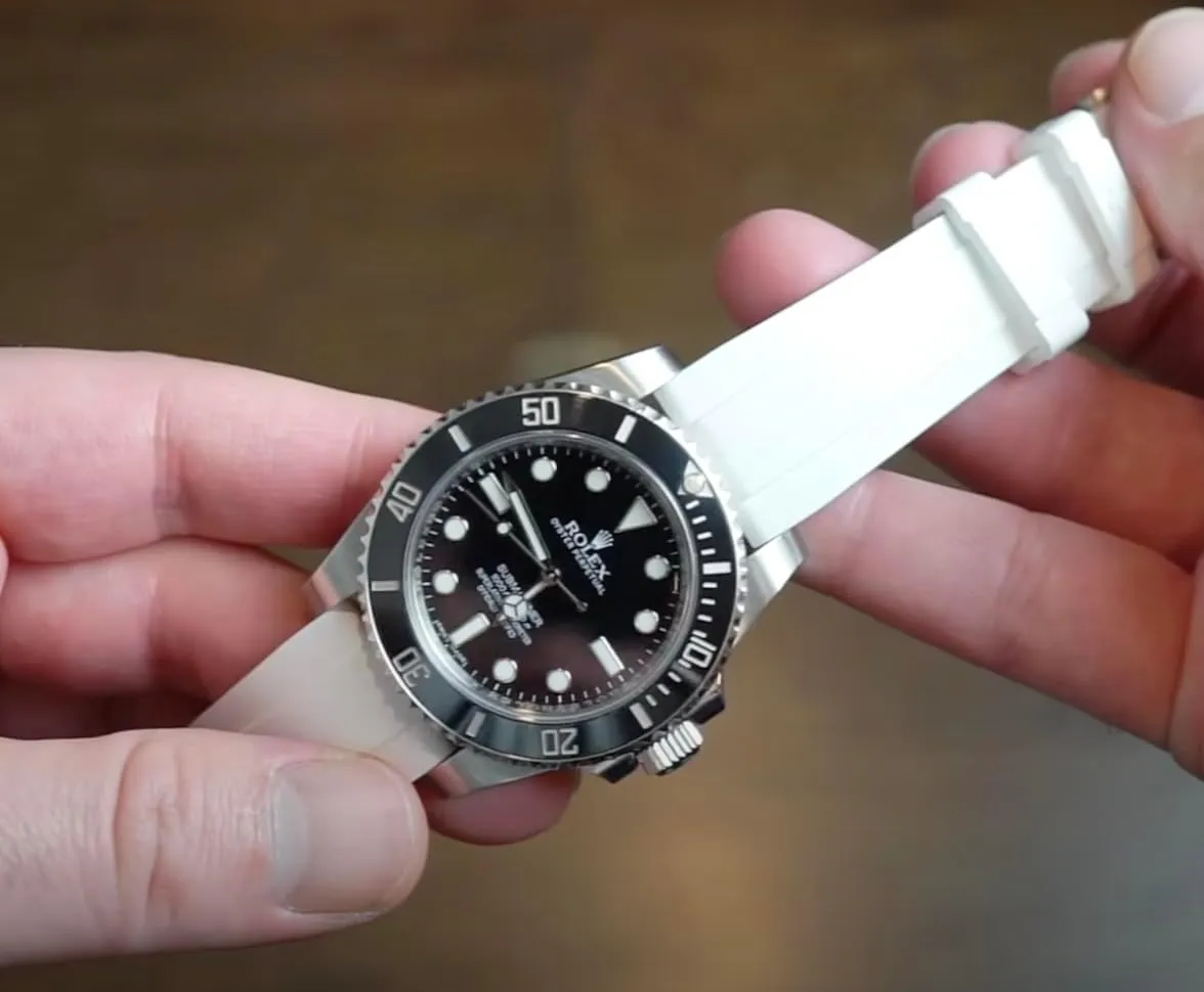 Thinner than Others) ?C For Rolex, Omega, TAG Heuer, Seiko & scuba stratum More MONTREUX Quick Release 20mm Watch Band ?C Super Slim Rubber Watch Strap (50% 