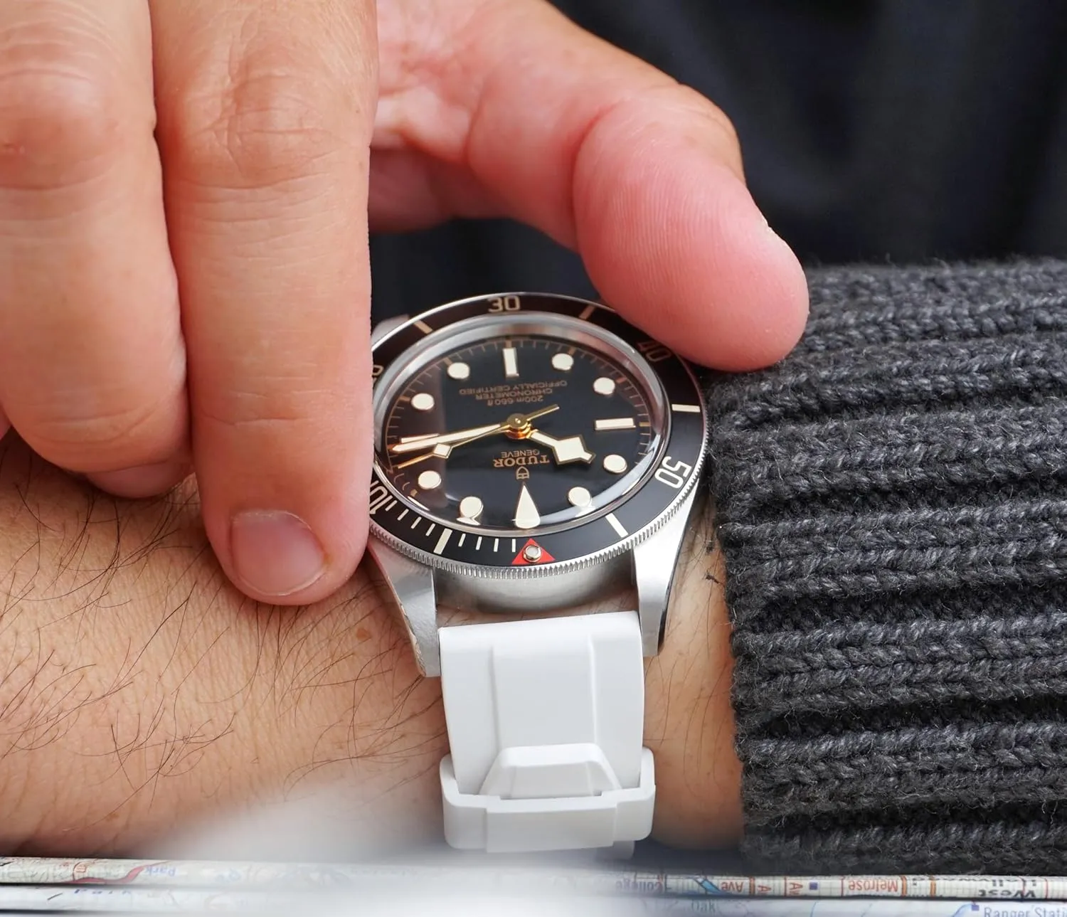 Thinner than Others) ?C For Rolex, Omega, TAG Heuer, Seiko & scuba stratum More MONTREUX Quick Release 20mm Watch Band ?C Super Slim Rubber Watch Strap (50% 