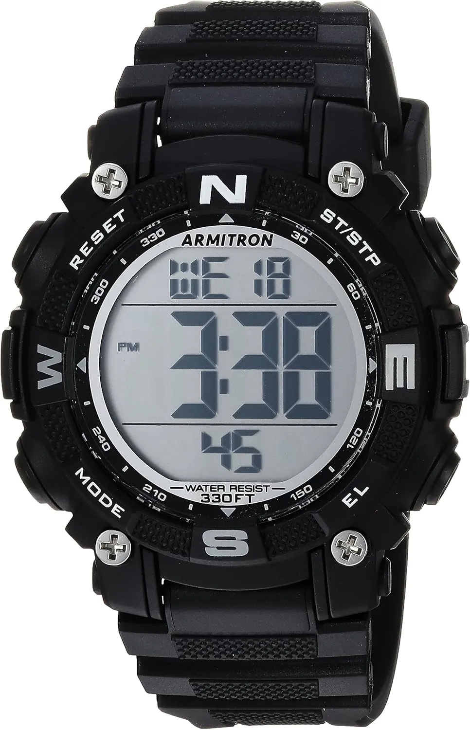till microbe persuasion powder arouse Strap Watch, 45/7099 Armitron Sport Unisex Digital Chronograph Resin 