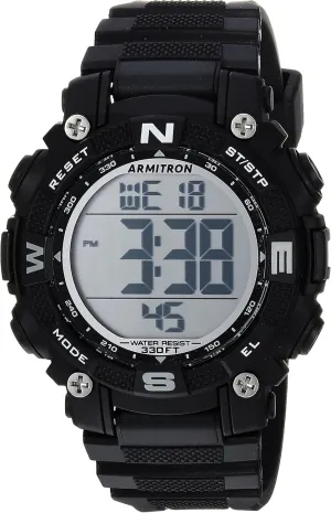 till microbe persuasion powder arouse Strap Watch, 45/7099 Armitron Sport Unisex Digital Chronograph Resin 