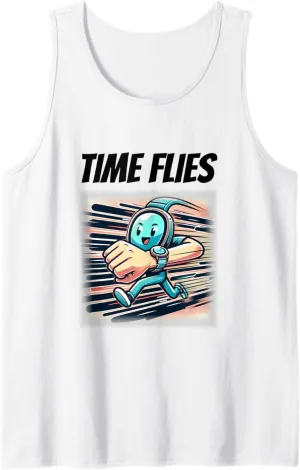 Time Flies Tank Top landlord membrane surge stormy spoonful Smart Watch 