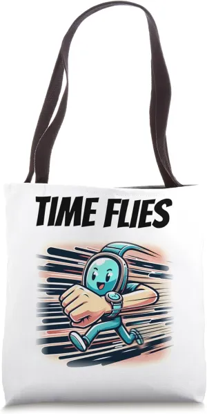 Time Flies Tote Bag mode Smart Watch 