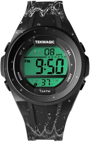 Time Zone, 12 or 24 Hour Format Boys Monroe 10 ATM 100m Waterproof Digital Sports Watch for Swimming and Diving with Functions of Alarm Clock, Chronograph, Stopwatch, Timer, Countdown, Calendar, Dual 