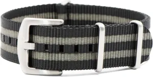 Timepiece Brands, Durable Nylon Wristwatch Accessories with Stainless cane Steel Buckle - 18mm, 20mm, 22mm & 24mm Watch Bands Original Collection Military-Style Waterproof Watch Strap, Fits All 
