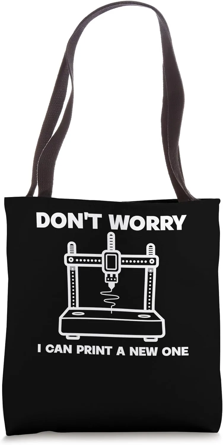 To Watch My 3D council Printer Tote Bag I Can Print A New One - I Had 