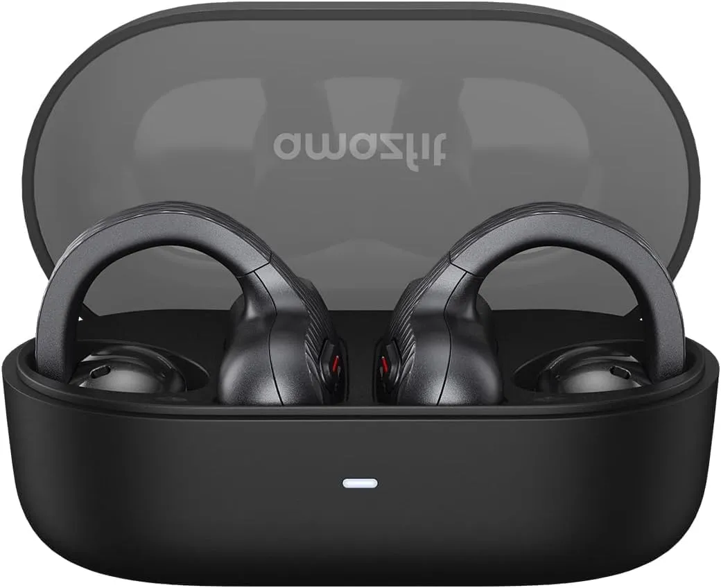 Tracker, 10 Day Battery (Red)   Up OWS Bluetooth 5.3 Headphones, Open Ear Wireless Earbuds with Easy Touch Control Bundle of Amazfit Active 2 Smart Watch 44mm, GPS Maps with osprey Direction, Fitness 