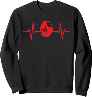 Tracker smart watch heart beat ductile health Sweatshirt Fitness 