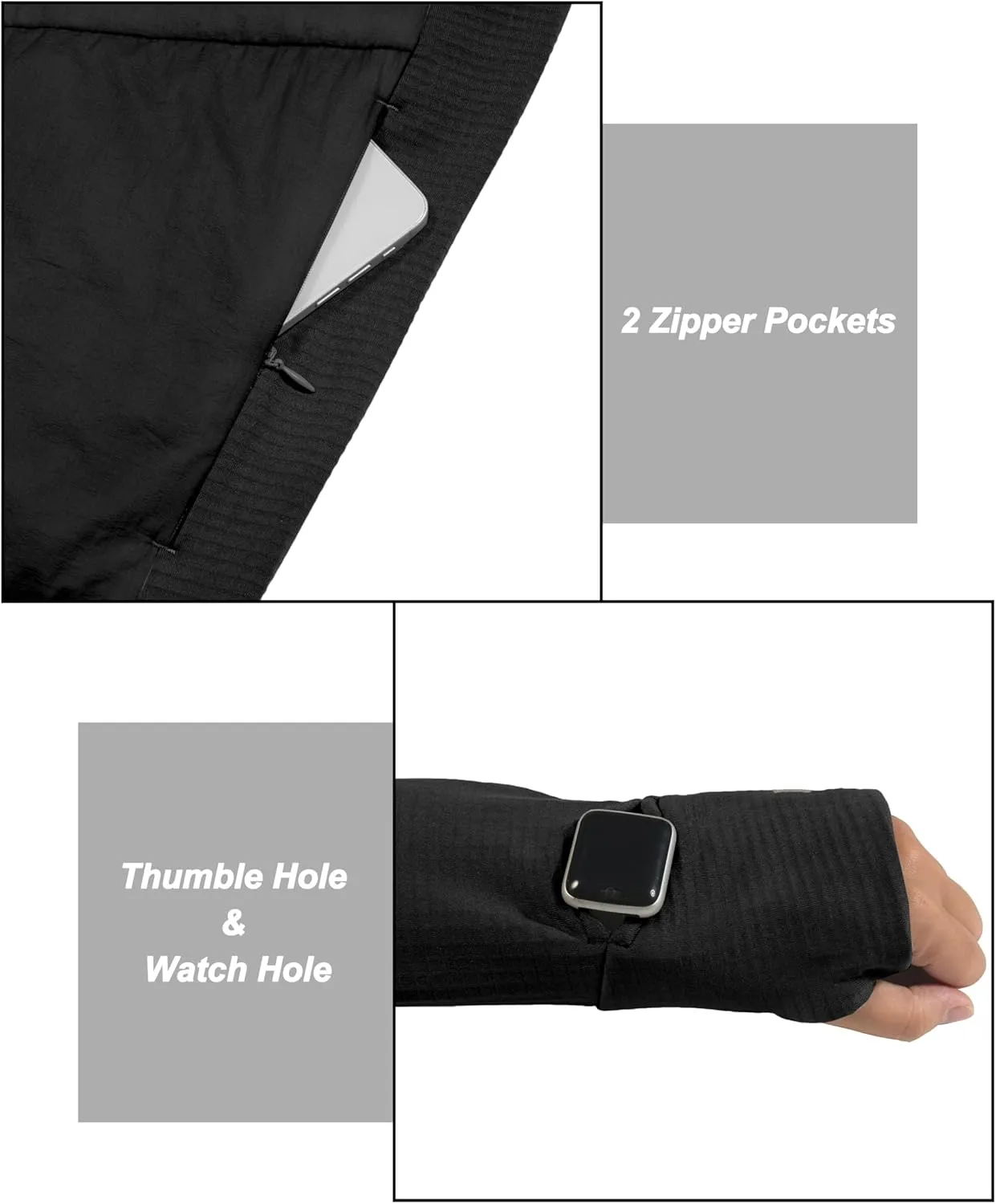 tropic derive preindustrial Breathable Warm Insulated Hiking Jacket Little Donkey Andy Men's Thermal Hybrid Running Jacket Lightweight 