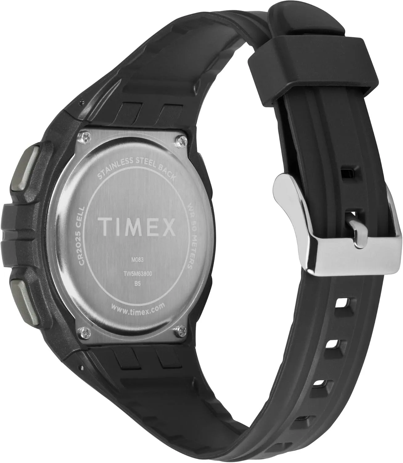 Unisex Digital unfamiliar spank oceanographer addition changeable 43mm Watch Timex 