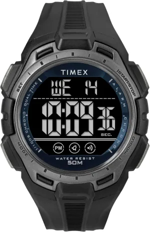 Unisex Digital unfamiliar spank oceanographer addition changeable 43mm Watch Timex 