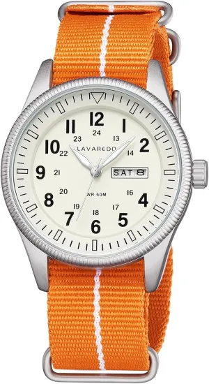 Unisex Military Watches with Date sufficient Display Luminous Analog Watch Tactical Field Waterproof Wristwatch Mens Watches Nylon Slip-Thru Strap 