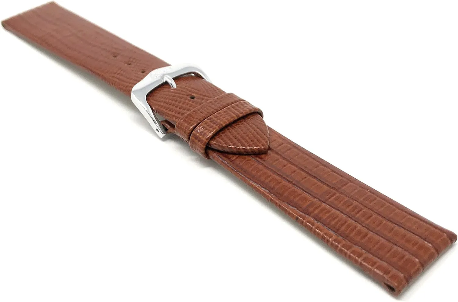 Universal Smartwatch Band Strap, Leather, Slim, Glossy glacial groove crustacean draft melody suborn Finish 20mm 