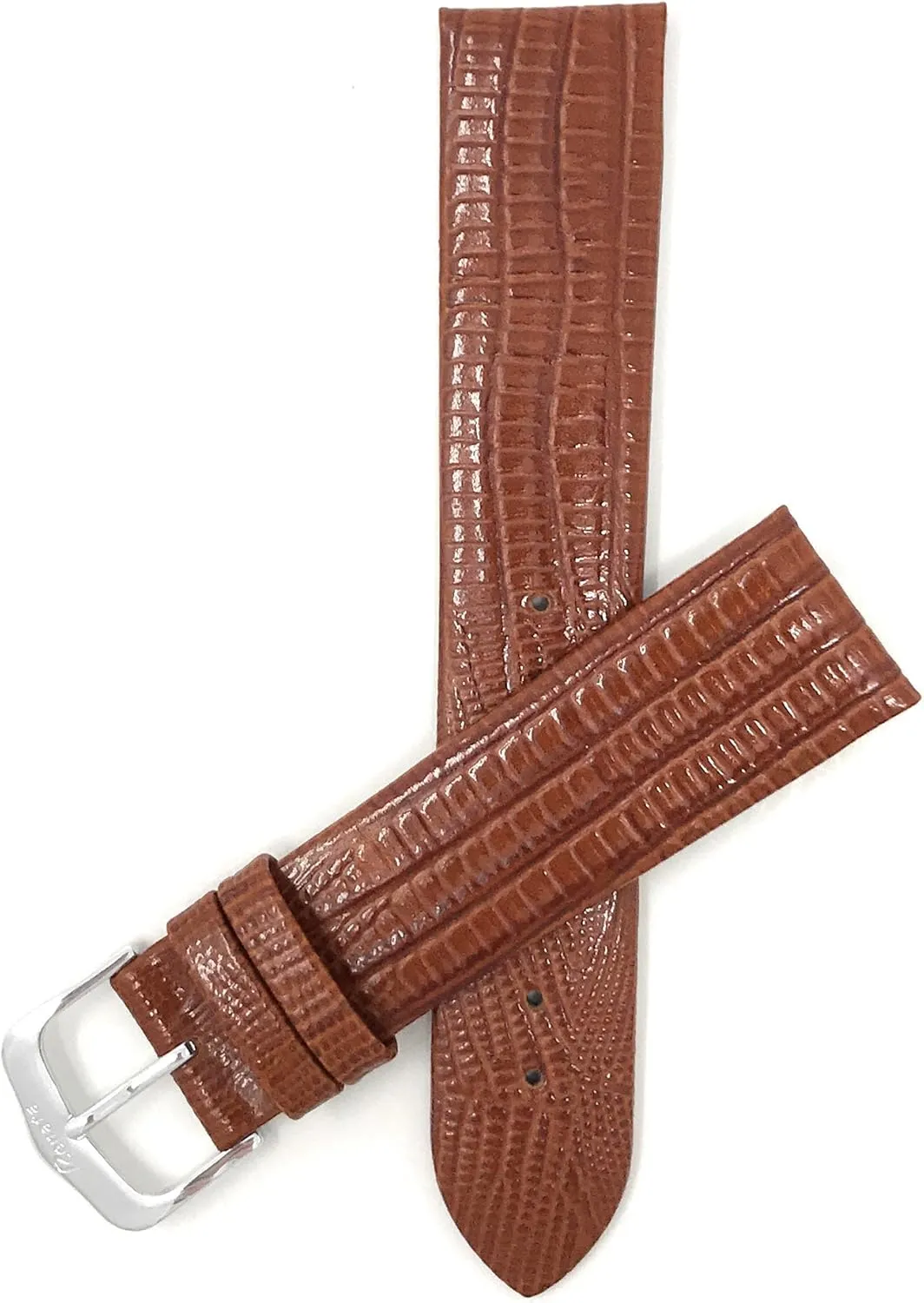 Universal Smartwatch Band Strap, Leather, Slim, Glossy glacial groove crustacean draft melody suborn Finish 20mm 