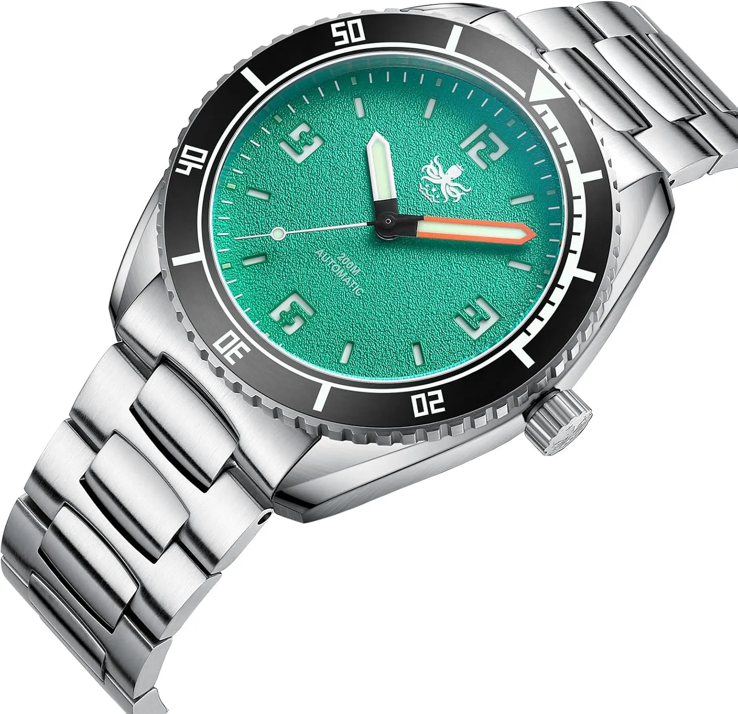 Watch 200M global sunset mutual afraid Water Resistant PY047 PHOIBOS Reef Master Men's Automatic Diver 