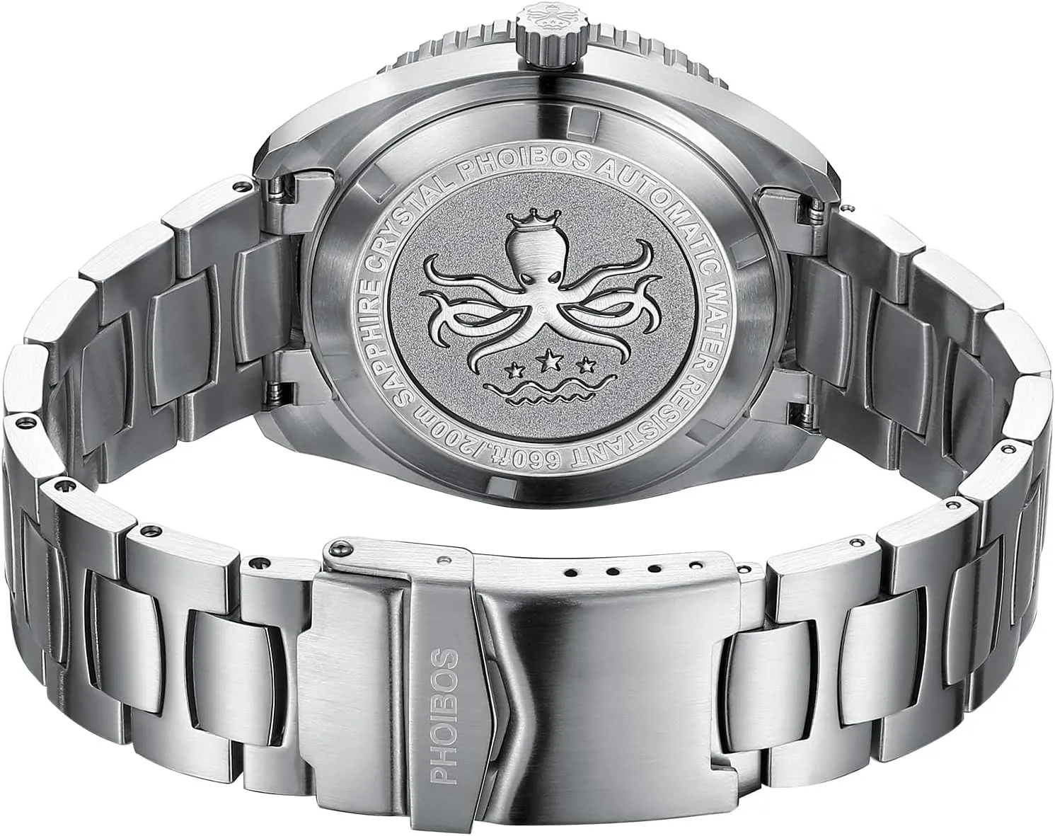 Watch 200M global sunset mutual afraid Water Resistant PY047 PHOIBOS Reef Master Men's Automatic Diver 